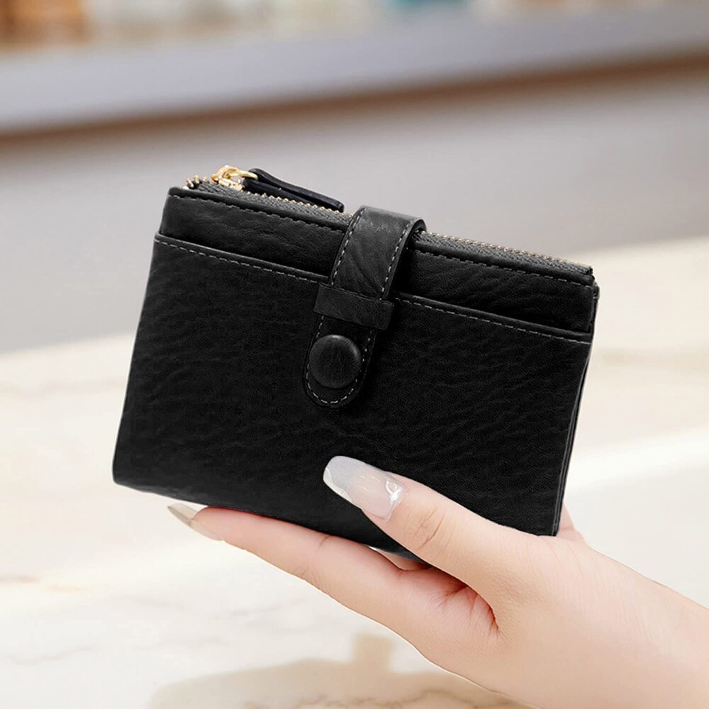 3984 Wallets Leather Wallets Rfid Small Wallet Billfolds ,Trifold Mini View 6